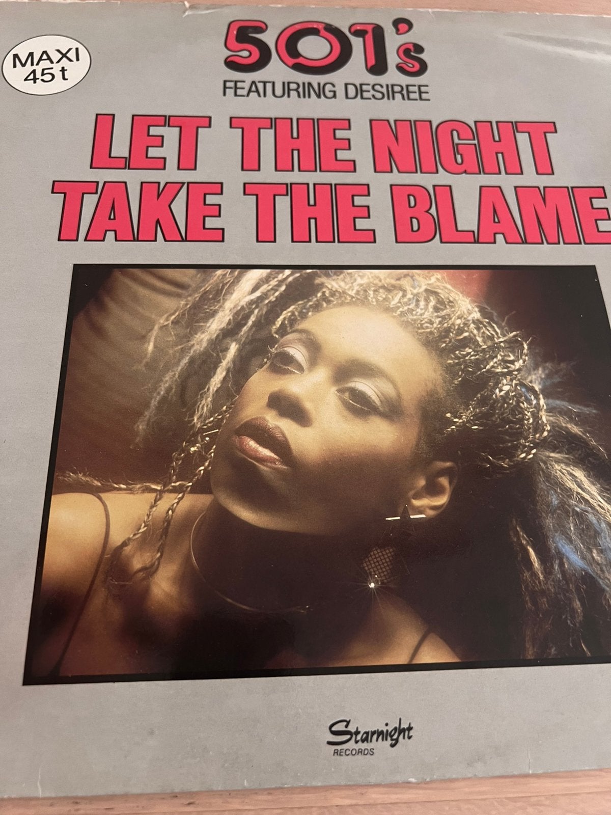 501’s - let the night take the blame, Cd's en Dvd's, Vinyl | Dance en House, Ophalen of Verzenden, Zo goed als nieuw, Disco
