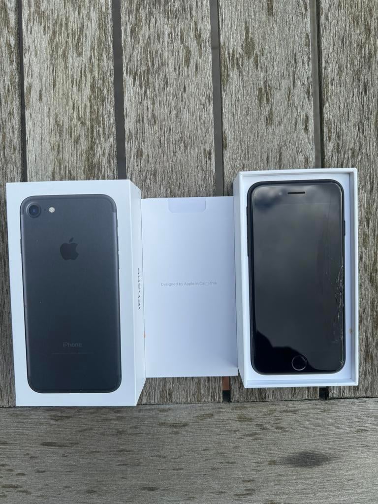 iPhone 7 Black 128GB, Telecommunicatie, Mobiele telefoons | Apple iPhone, Ophalen of Verzenden, Zonder simlock, IPhone 7, Zonder abonnement