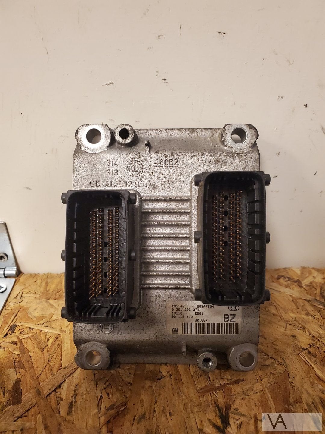 Opel Corsa C 2000 -2004 ECU motorcomputer 1.2 z12xe 09115112, -, Opel, Utilisé, -