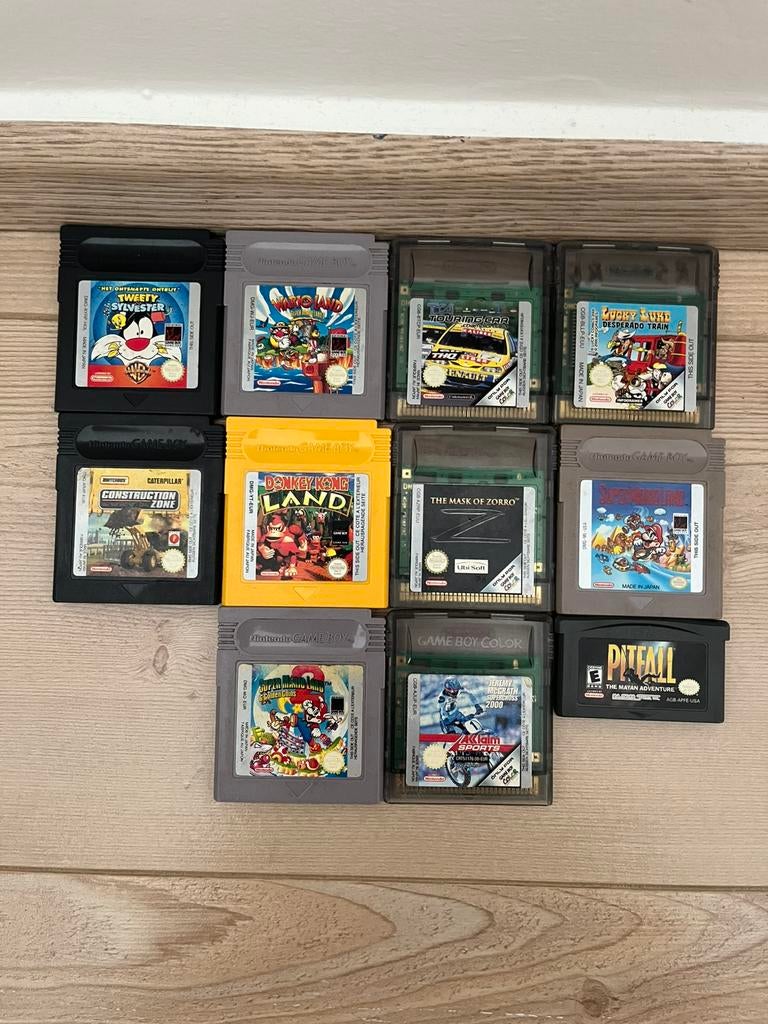 Originele Gameboy spelletjes, Games en Spelcomputers, Games | Nintendo Game Boy, Zo goed als nieuw, Ophalen