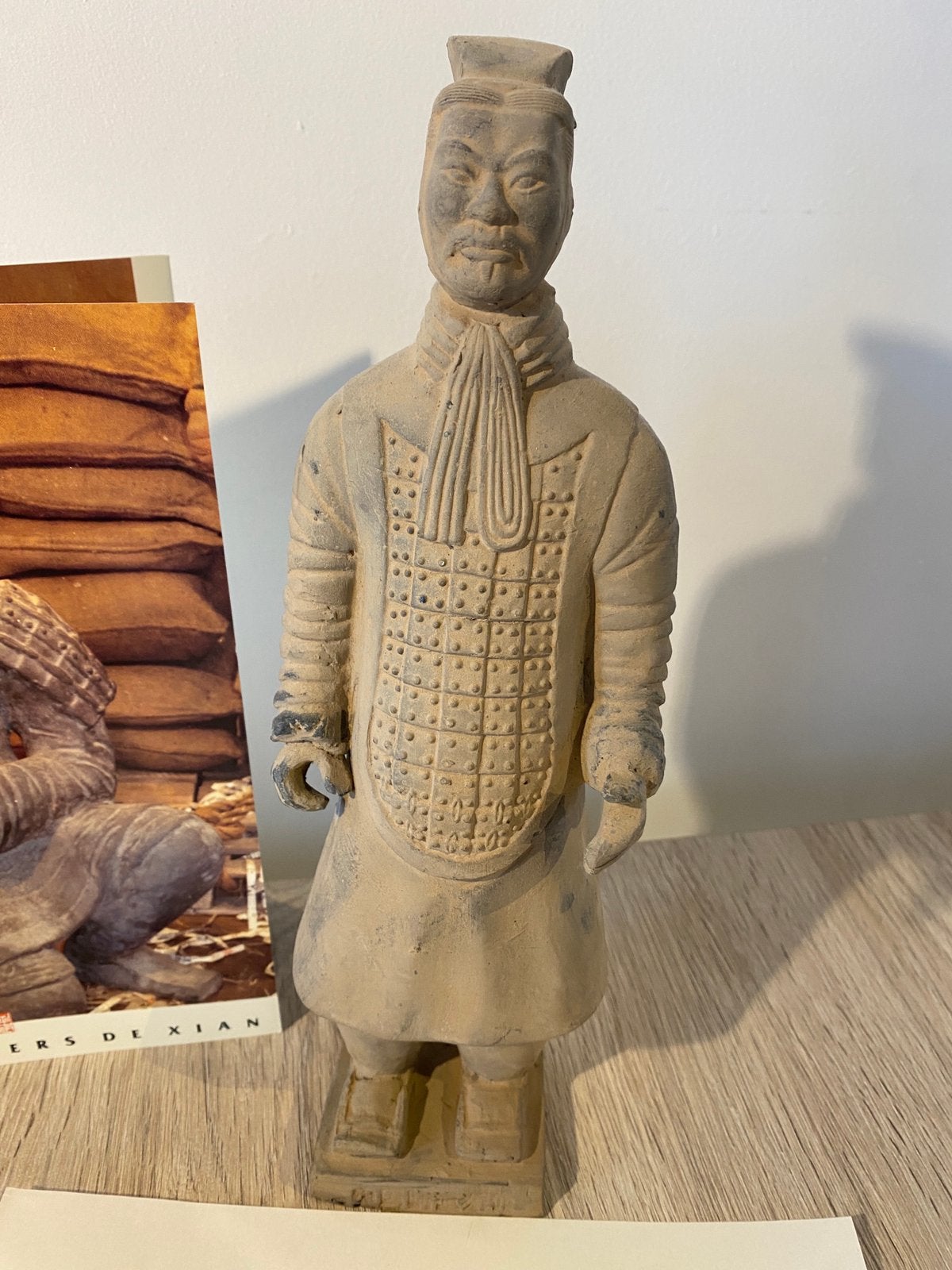 Guerrier de Xi’an – Terre cuite naturelle – Années 1990, Huis en Inrichting, Woonaccessoires | Boeddhabeelden, Ophalen, Zo goed als nieuw