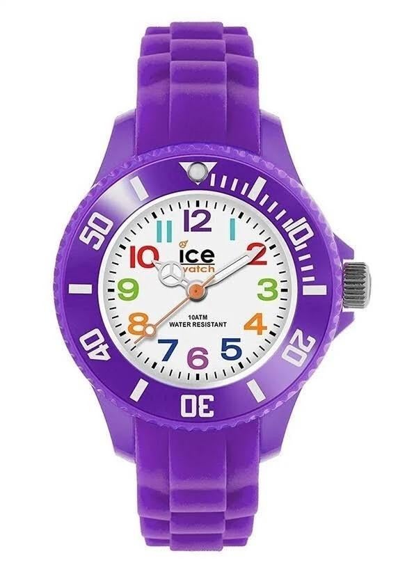 Ice Watch mini/kids- purple with white face, Handtassen en Accessoires, Horloges | Kinderen, Ophalen of Verzenden, Zo goed als nieuw
