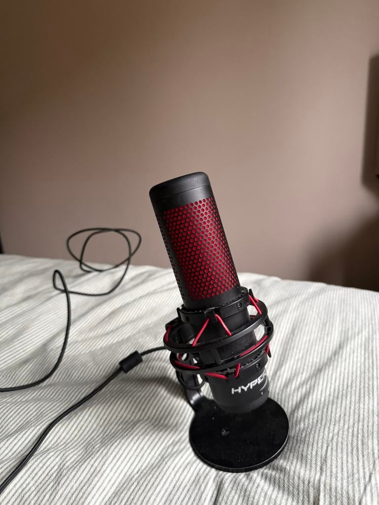 HyperX quadcast microfoon, Enlèvement ou Envoi, Comme neuf