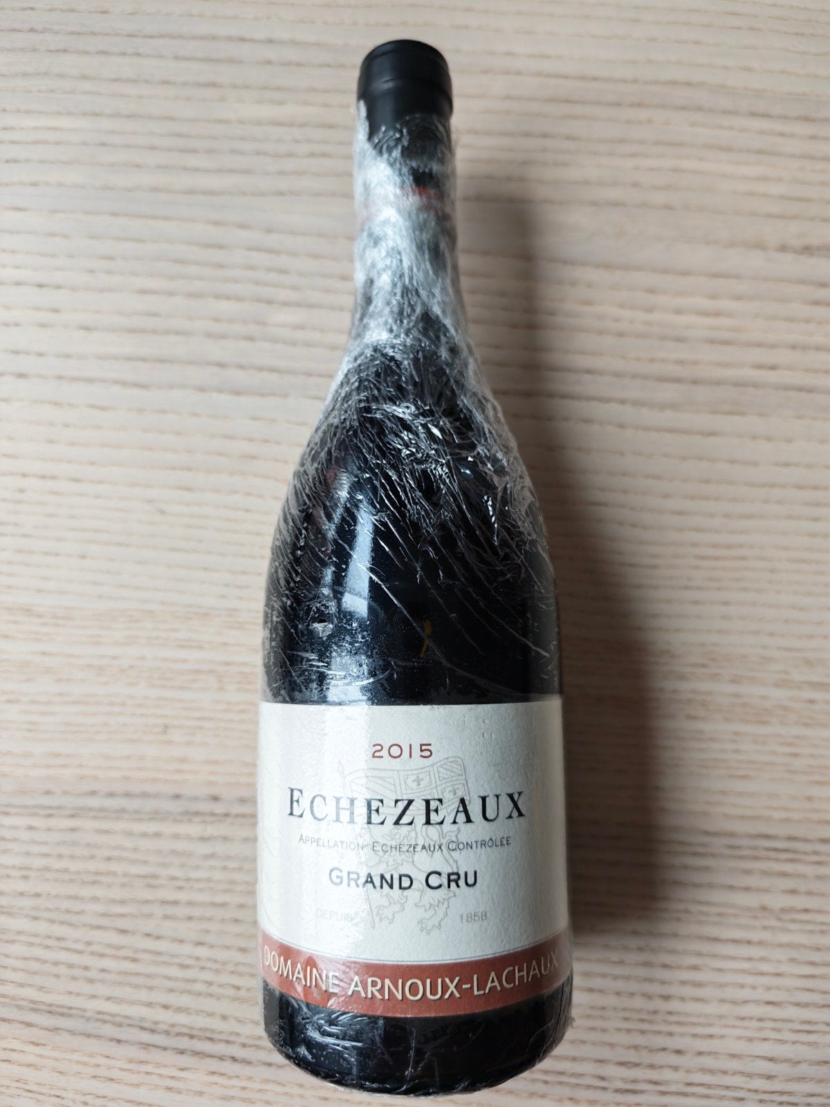 Domaine Arnoux-Lachaux Échezeaux Grand Cru 2015, Collections, Neuf, Enlèvement ou Envoi, Vin rouge, France