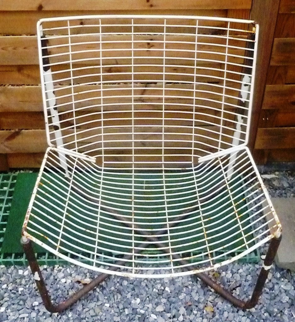Fauteuil en acier Ikea 1980, Antiquités & Art, Enlèvement