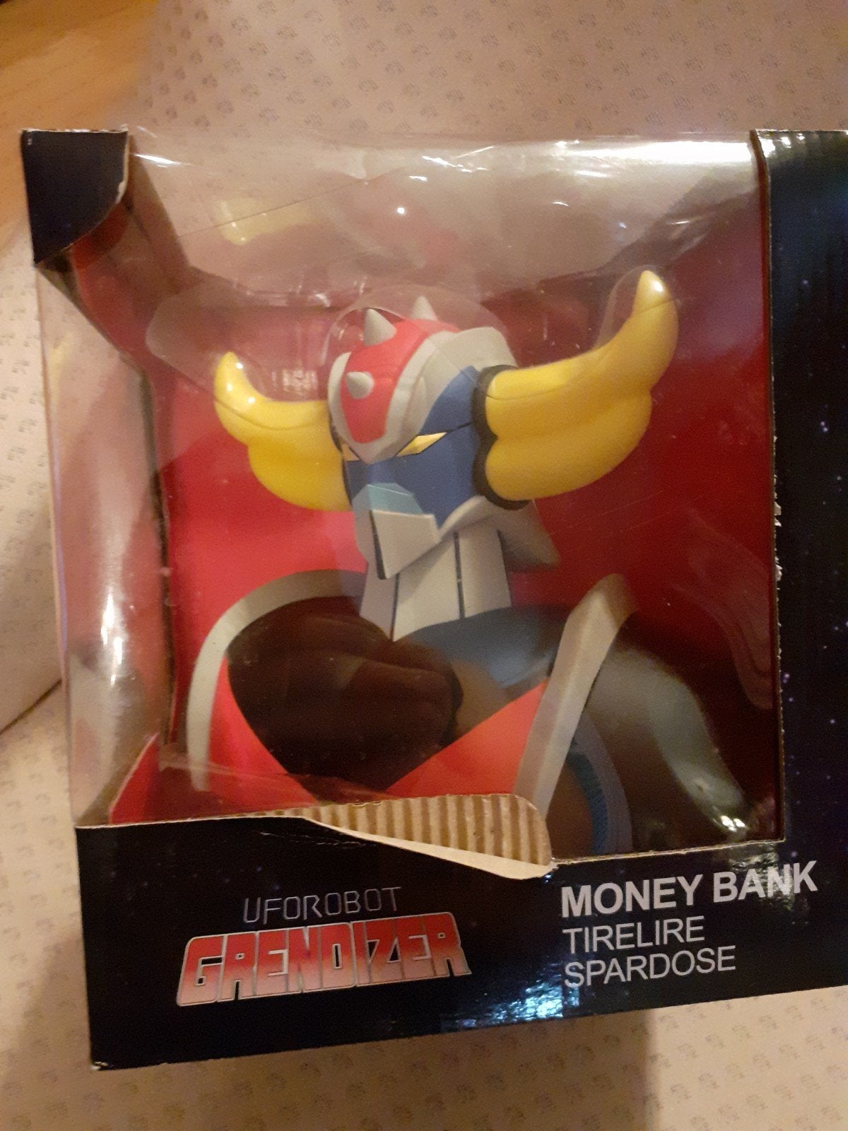 tirelire goldorak 20€, Enlèvement