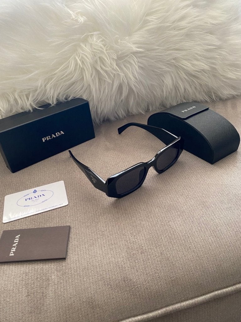 Prada PR17WS Bril - Zwart NIEUW MET DOOS !!SPOTPRIJS!! OP=OP, Neuf, Autres marques, Enlèvement ou Envoi, Lunettes