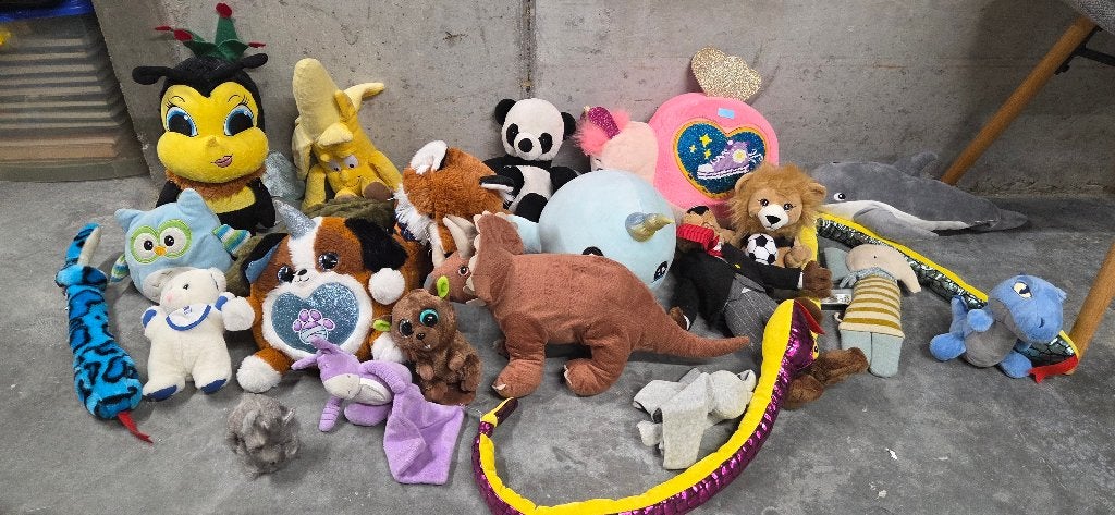 Groot lot knuffels – 26 stuks, Ophalen, Gebruikt, Overige merken, Overige typen