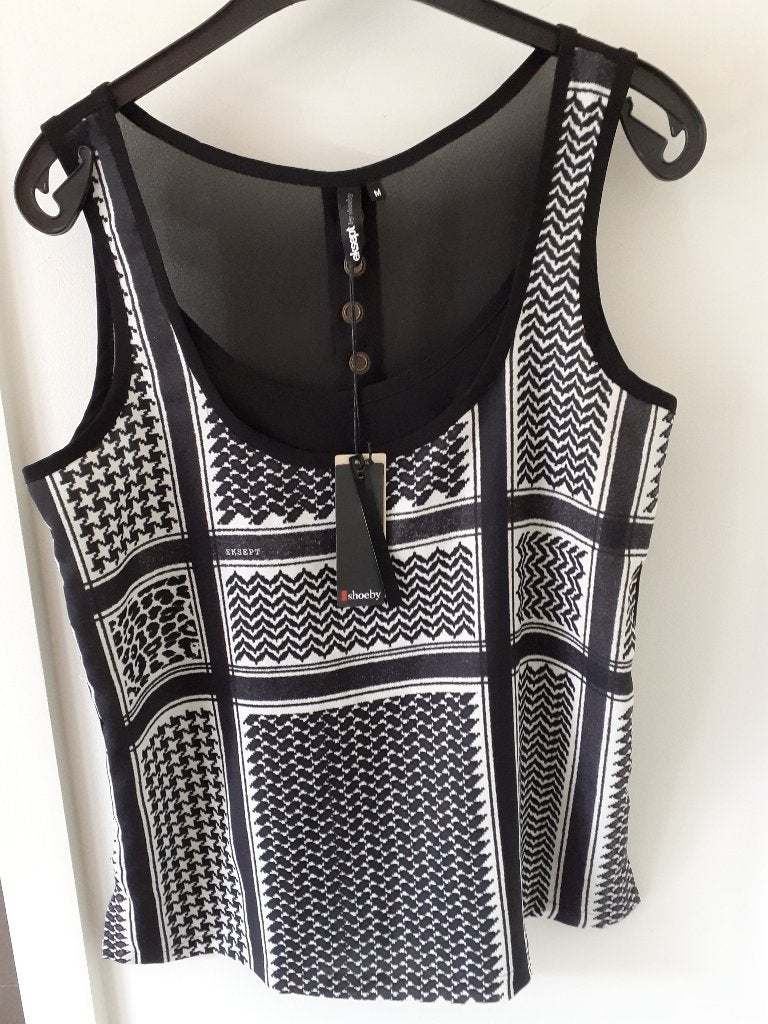 EKSEPT by Shoeby Nieuwe zwarte voile top Maat: M Prijs: € 2, Vêtements | Femmes, Tops, Taille 38/40 (M), Enlèvement ou Envoi, Eksept by Shoeby