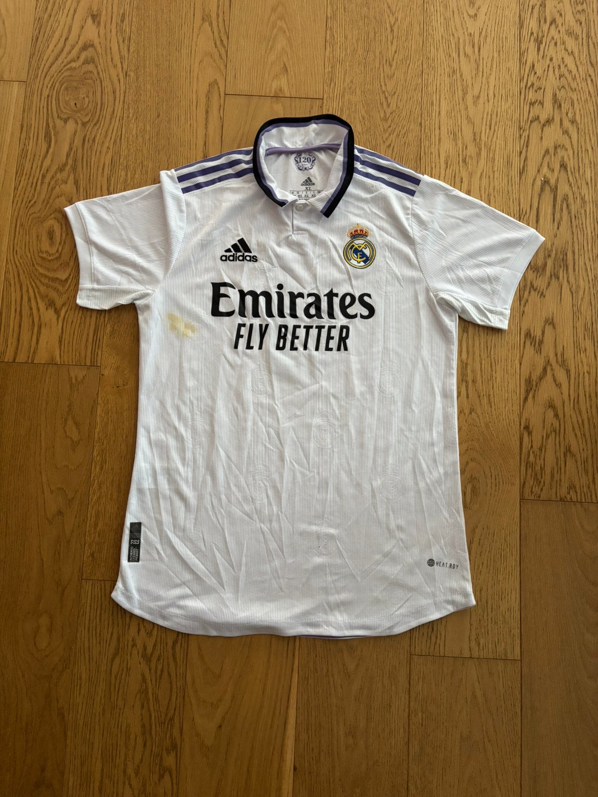 Maillot Real Madrid 2022/23 - Benzema #9, Taille L, Enlèvement ou Envoi, Comme neuf, Maillot
