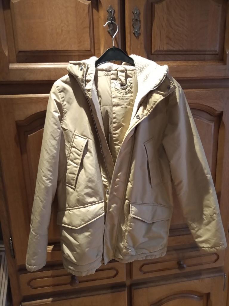 MANTEAU BEIGE ADO '' PULL & BEAR '', Kleding | Heren, Truien en Vesten, Ophalen, Beige