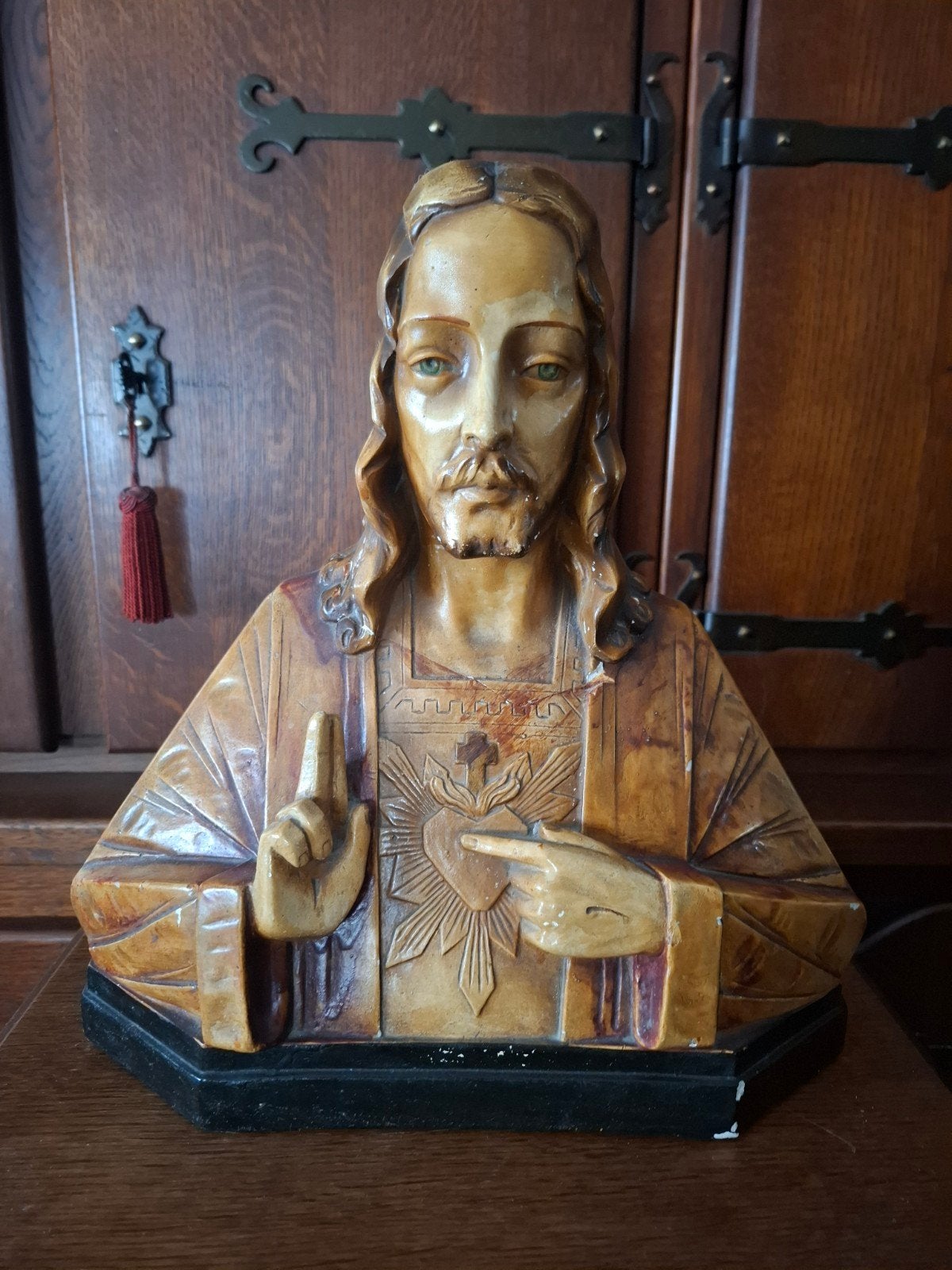 Buste antique de Jésus-Christ, Enlèvement