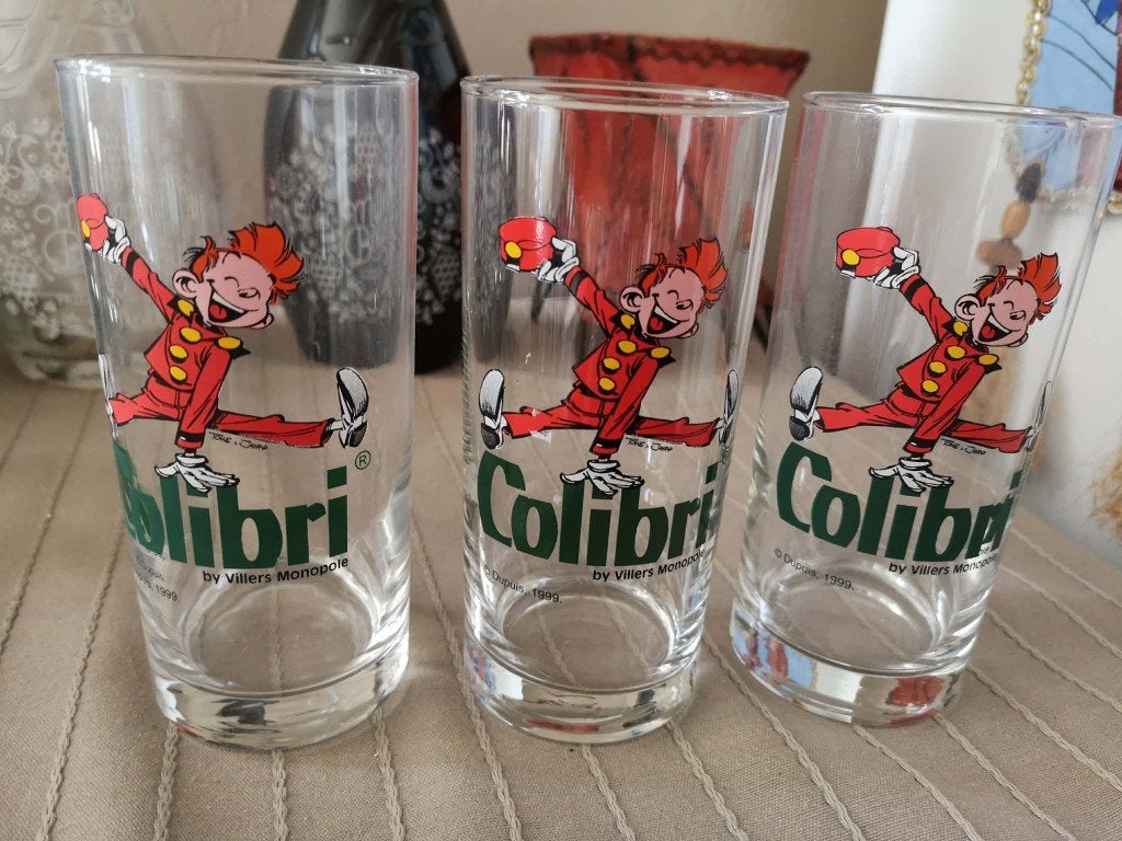 Robbedoes glazen, Collections, Collections Autre, Enlèvement
