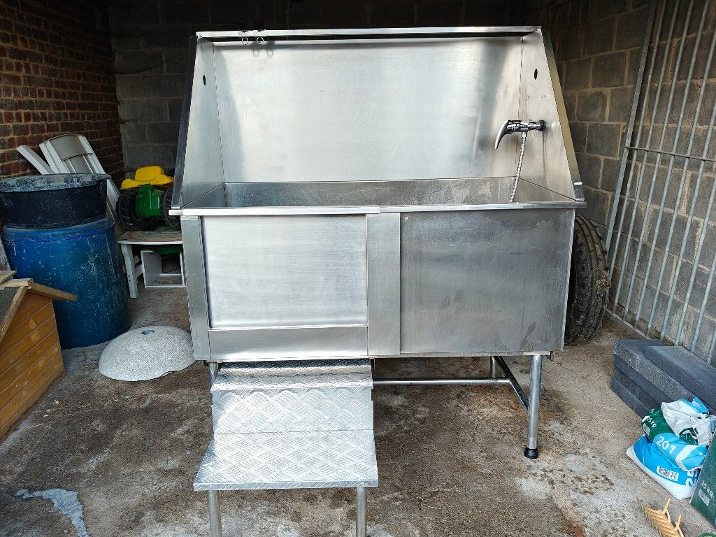 Inox bad doggy groom, Dieren en Toebehoren, Overige merken, Ophalen, Gebruikt, Overige typen