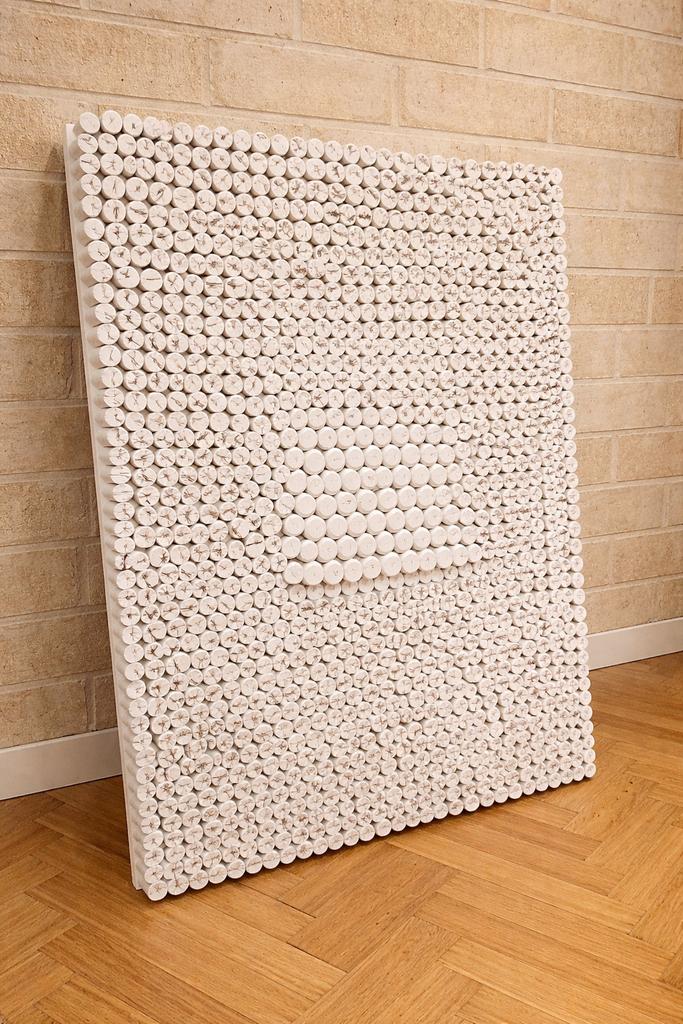 Decoratief houten wandpaneel – mozaïek stijl – 80 x 60 cm, Ophalen