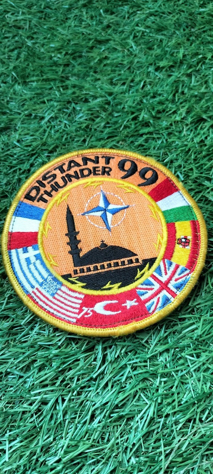 Patch distant Thunder 99, Collections, Aviation, Enlèvement ou Envoi