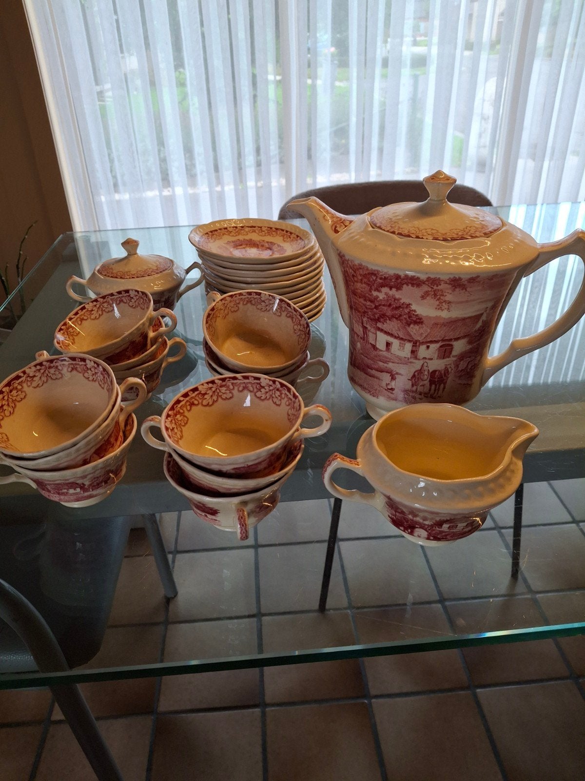 service à café ancien, Enlèvement