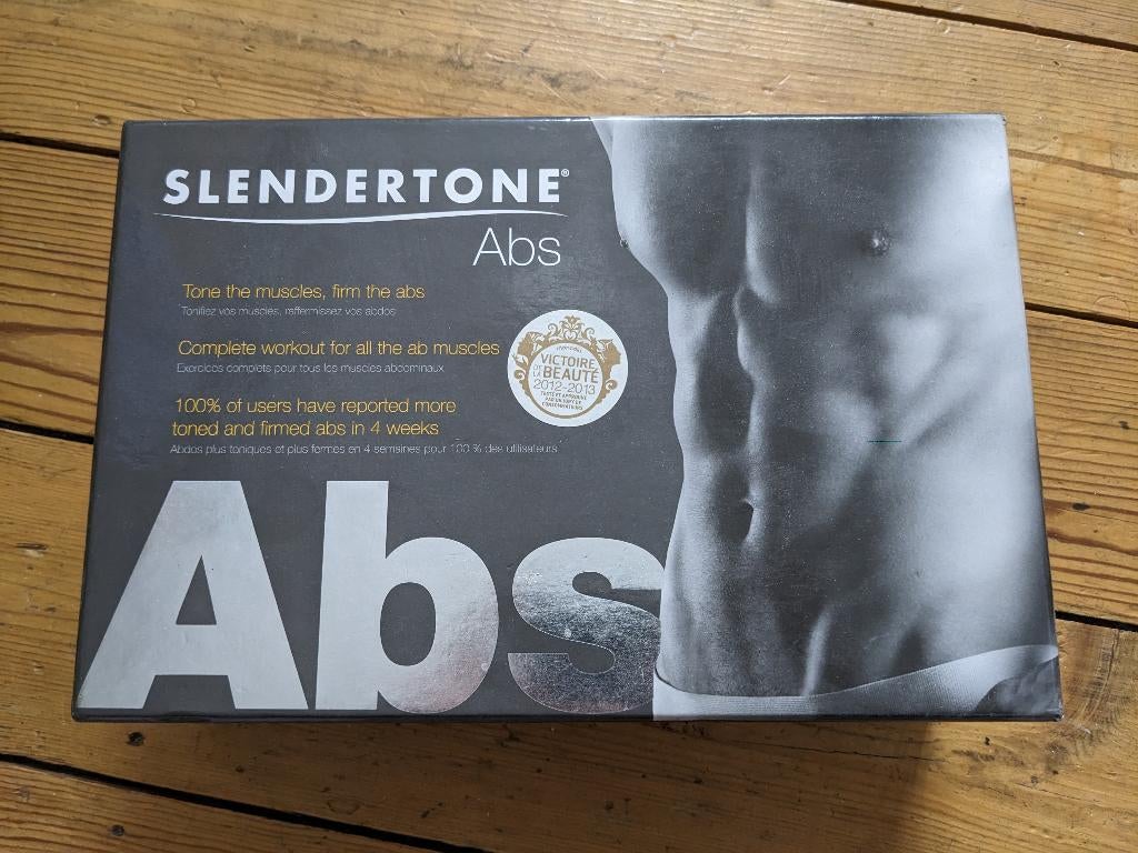 Ceinture Abdos EMS Electrostimulation Slendertone, Enlèvement, Comme neuf, Abdominaux, Autres types