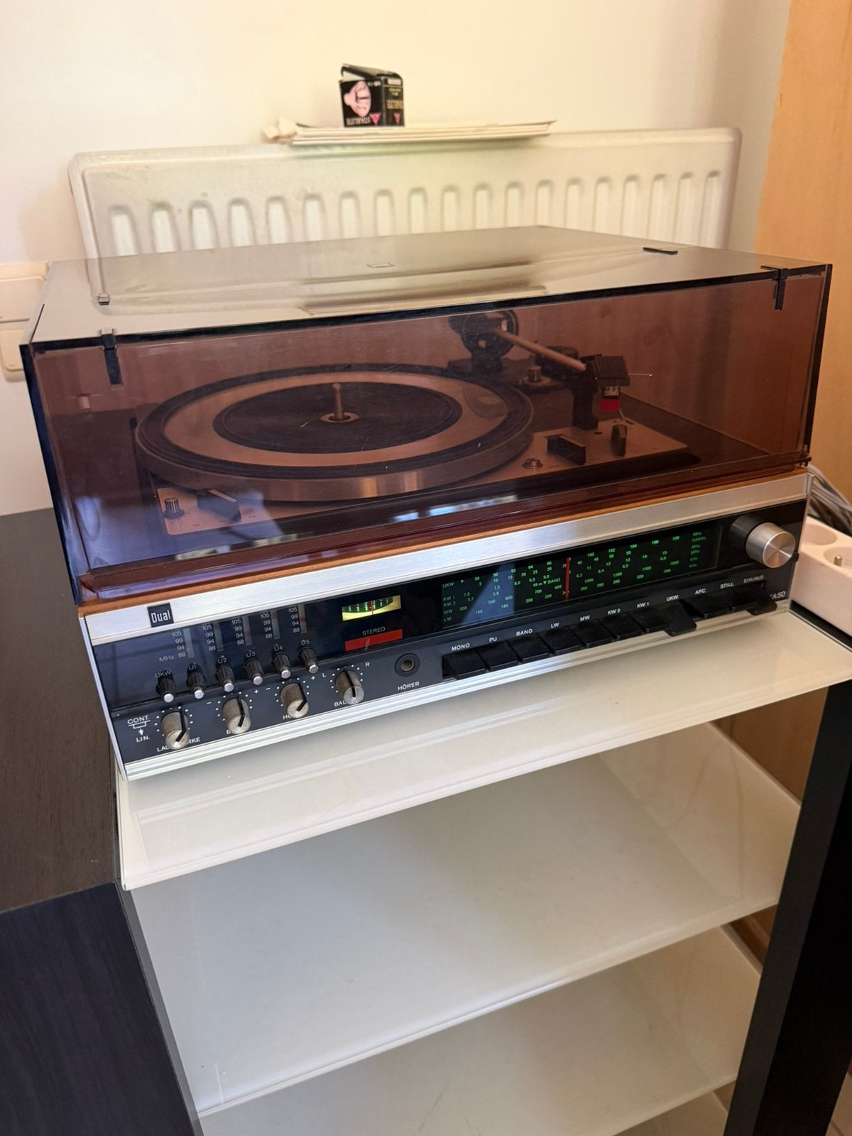Vintage stereoset Dual, Ophalen, Gebruikt, Tuner of Radio, Overige merken