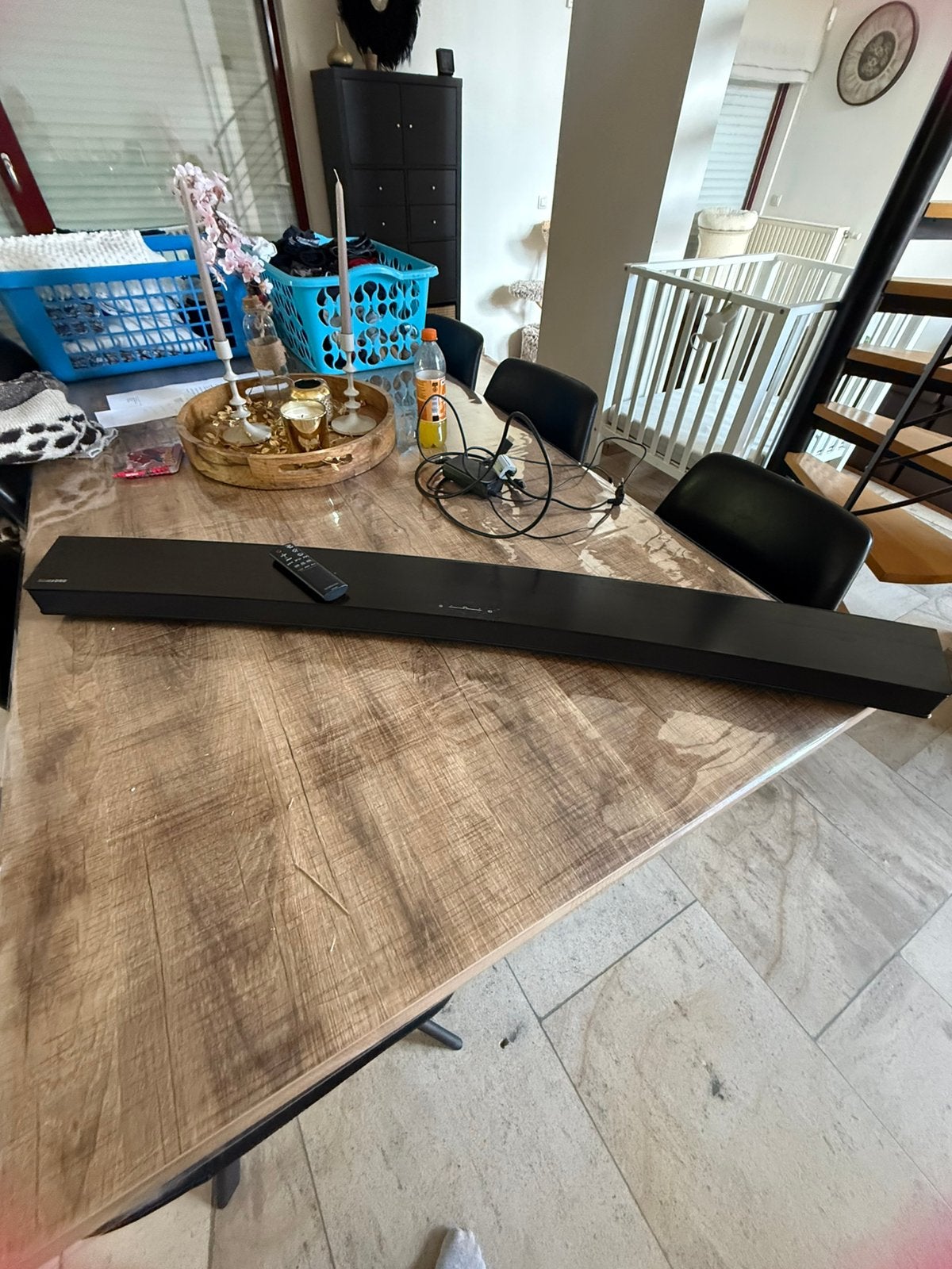 Samsung soundbar, Audio, Tv en Foto, Ophalen, Zo goed als nieuw