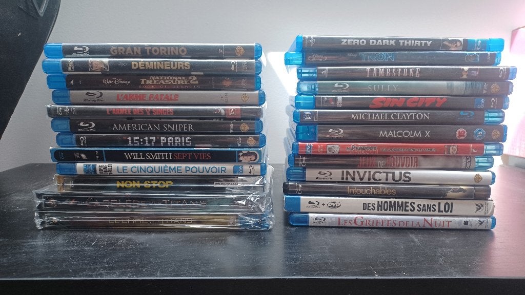 Lot de Blu-ray, Cd's en Dvd's, Blu-ray, Ophalen of Verzenden, Gebruikt, Actie