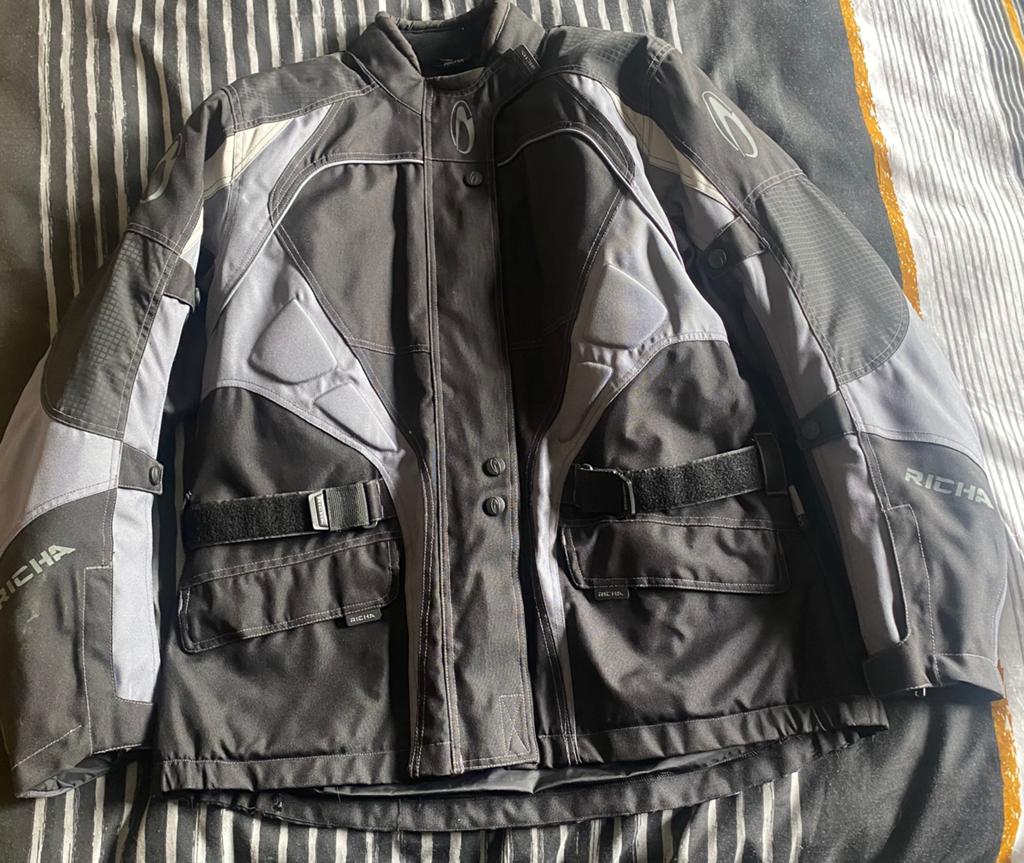 Richa motorjas dames., Motoren, Ophalen, Tweedehands, Dames, Jas | textiel