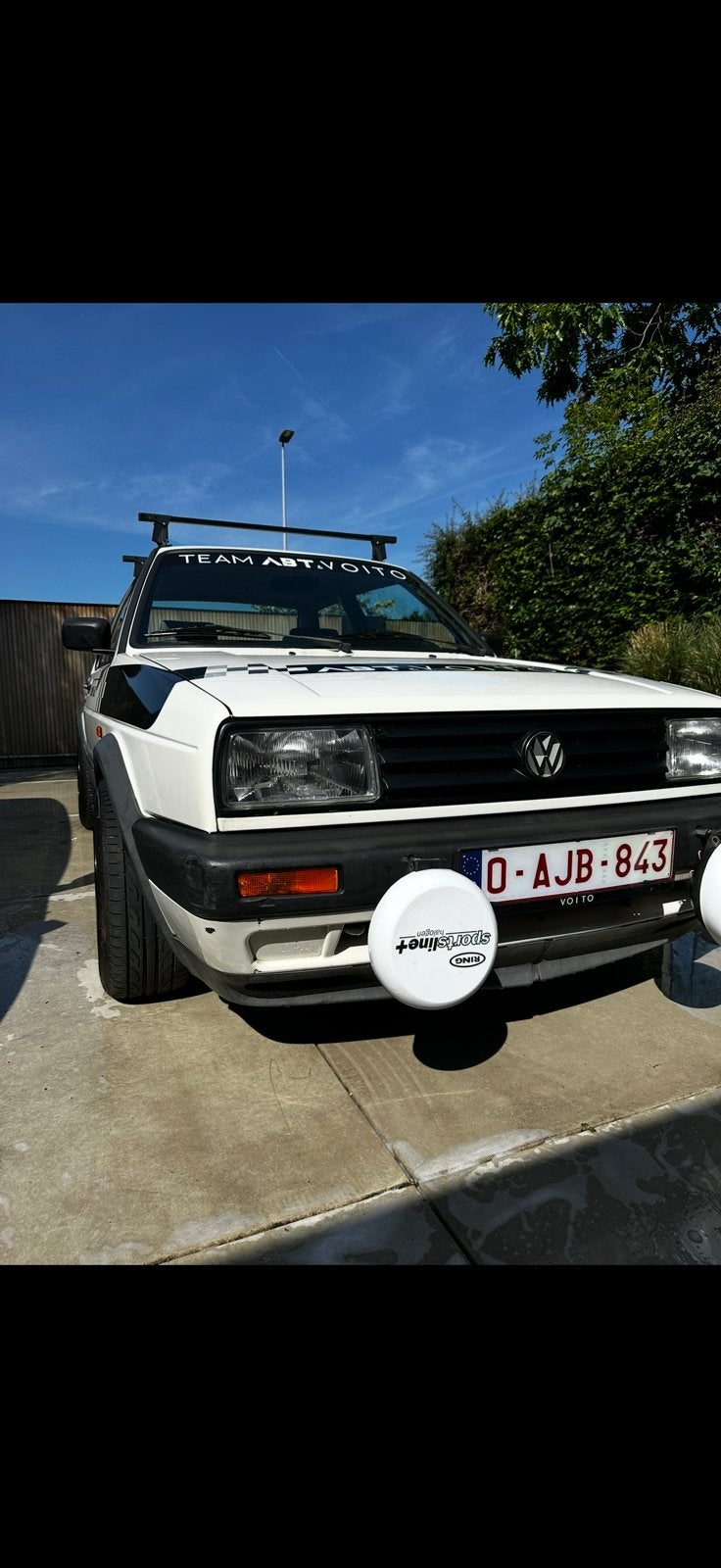 Volkswagen Jetta II, Auto's, Automaat, Stof, Zwart, Volkswagen