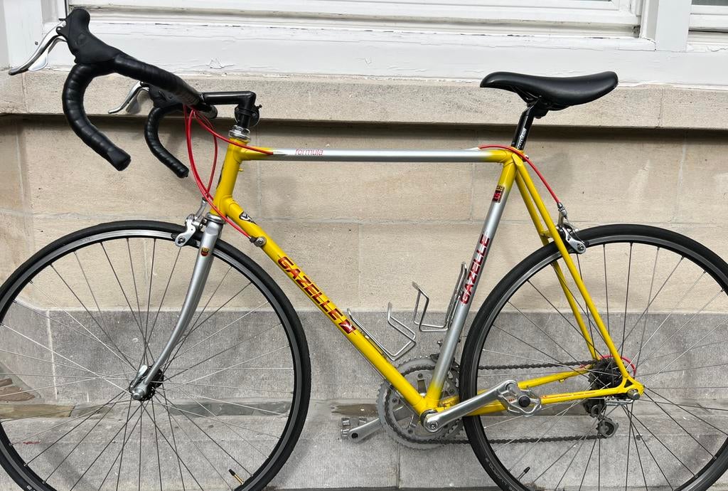 Elegante Gazelle koersfiets, Fietsen en Brommers, Fietsen | Racefietsen, Ophalen, Overige materialen, Gebruikt, Heren