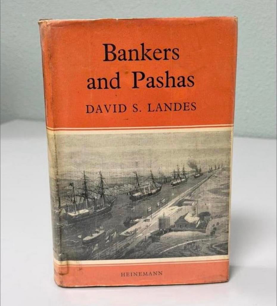 Banker Pasha David S. Landes Première édition 1958 Heinemann, Livres, Enlèvement ou Envoi, Utilisé, Économie et Marketing