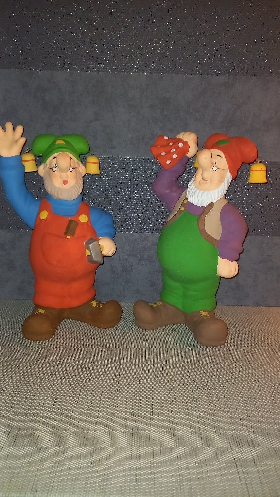 Kabouter Plop tuinbeelden, Tuin en Terras, Tuinbeelden, Ophalen of Verzenden, Gebruikt, Steen