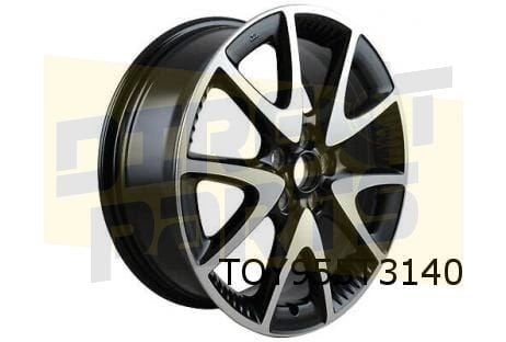 Toyota Yaris velg alu. 6.5J x 17" (type D) Origineel! 42611K, Auto-onderdelen, Banden en Velgen, -, Verzenden, -, Nieuw