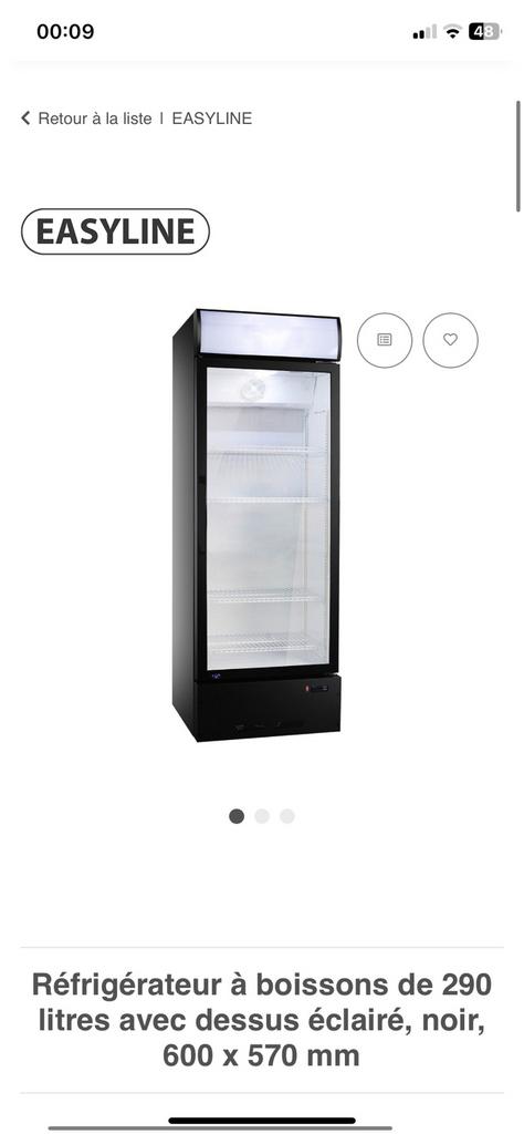 Frigo boissons, Electroménager, Neuf, Classe énergétique A ou plus économe, Enlèvement ou Envoi, 160 cm ou plus