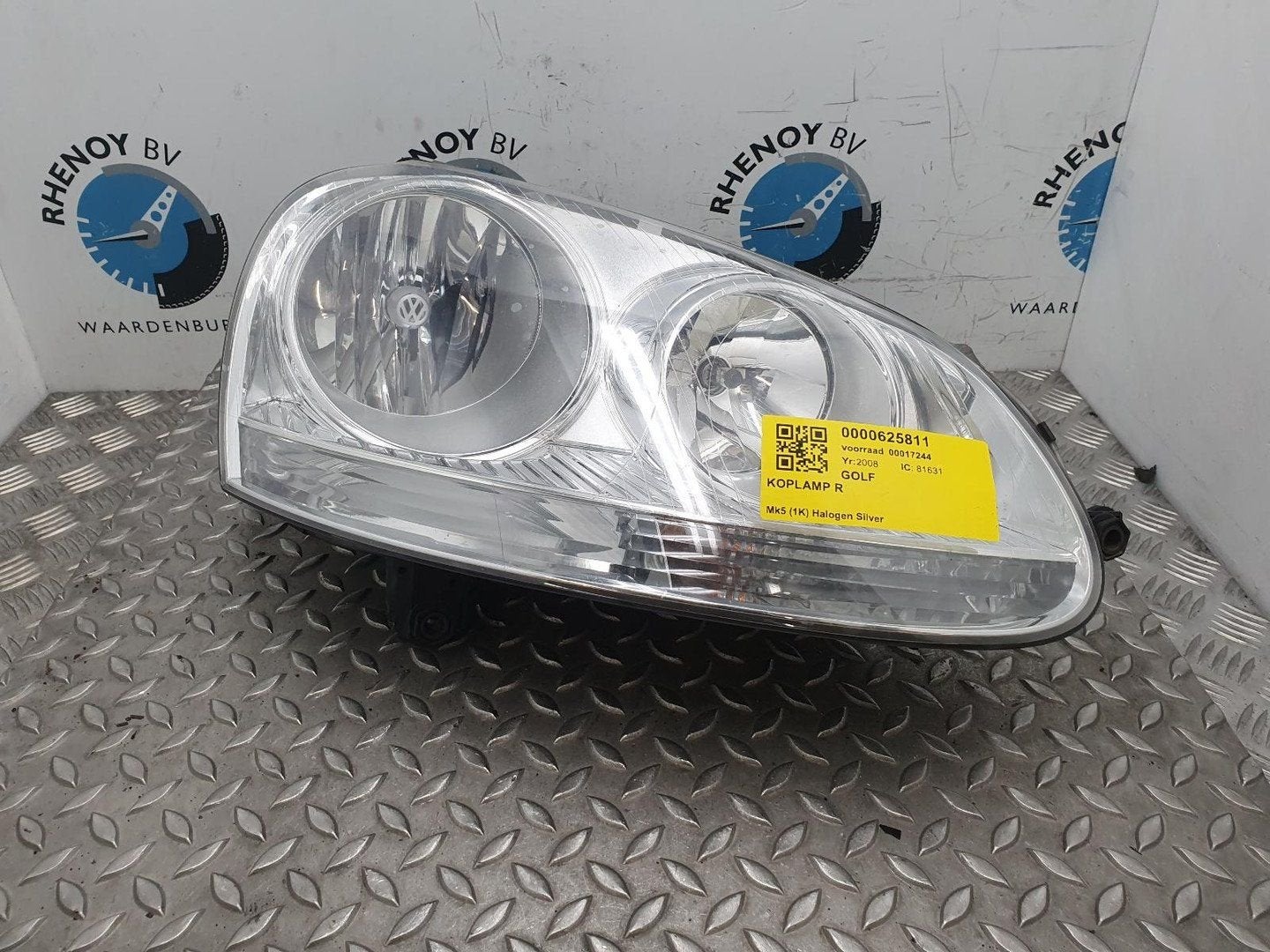 VOLKSWAGEN GOLF 1.4 TSI Optive 4  KOPLAMP R 2008, Auto-onderdelen, Ophalen of Verzenden, Gebruikt, ARN erkend