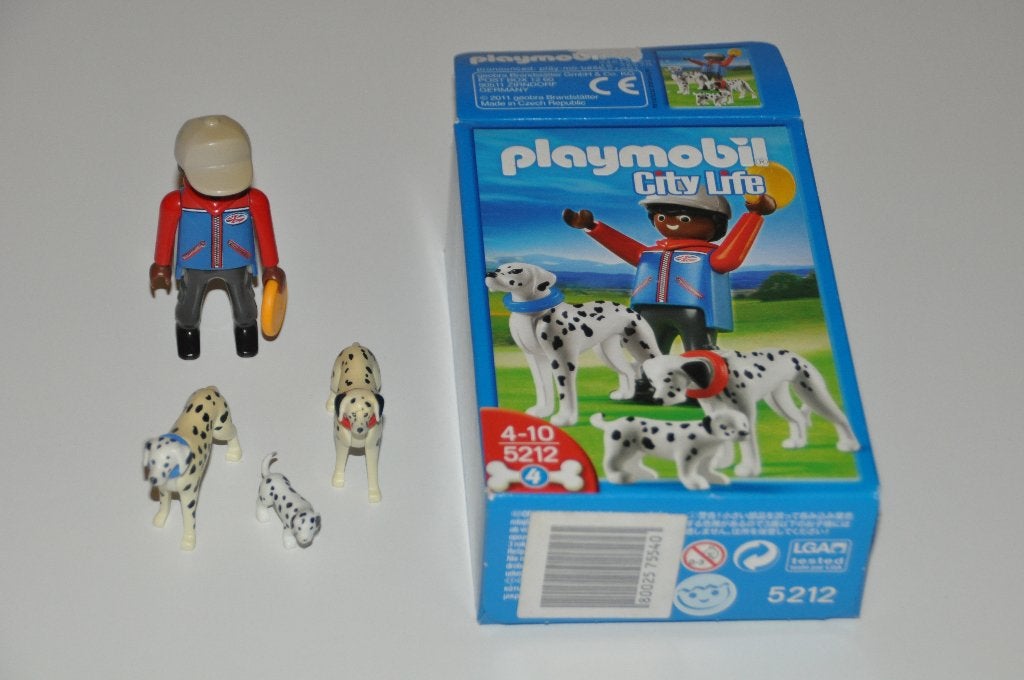 Playmobil 5212 Dalmatiër honden familie, Ophalen