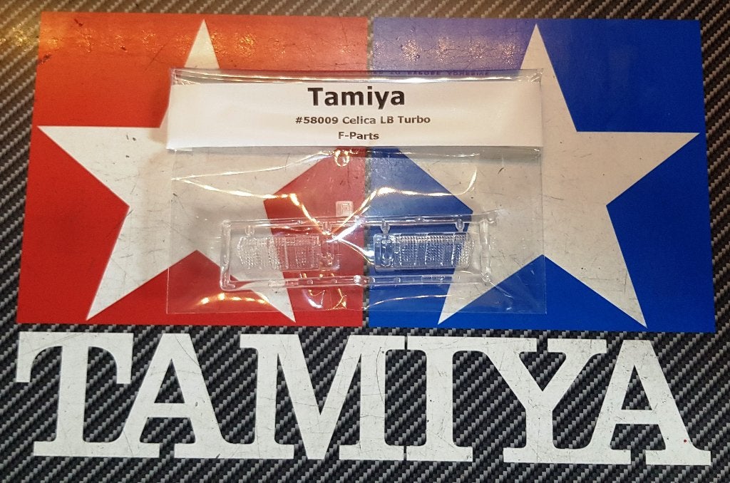 Pièces d'époque Tamiya #58009 pour Toyota Celica LB Turbo, Envoi, Neuf, Électro, Pièce