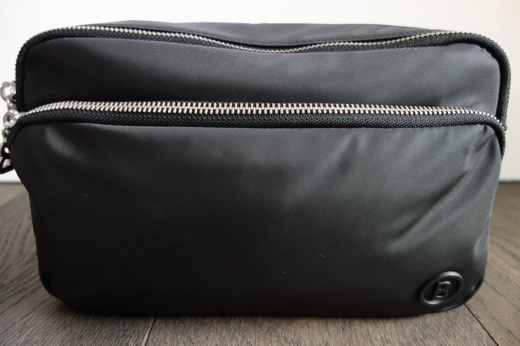Sac toile à bandoulière noir "BOGNER", Verzenden, Zo goed als nieuw, Zwart