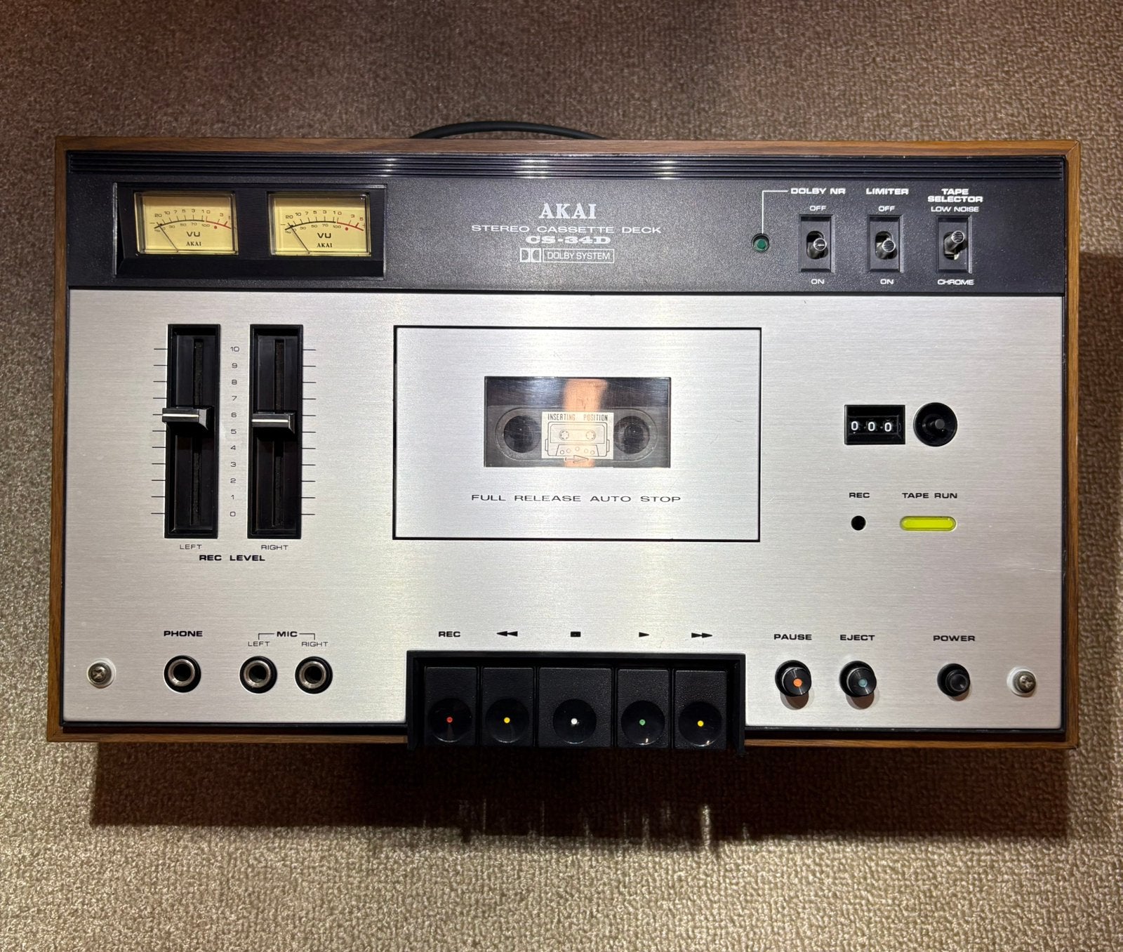 MAKAI CS 34D, Audio, Tv en Foto, Cassettedecks, Akai, Ophalen
