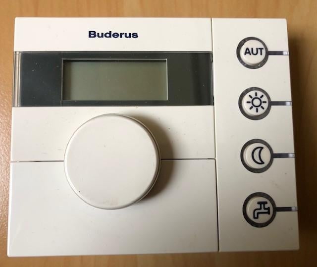 THERMOSTAT BUDERUS RC25 EMS (CV/eau chaude) 30 €, Enlèvement ou Envoi, Comme neuf