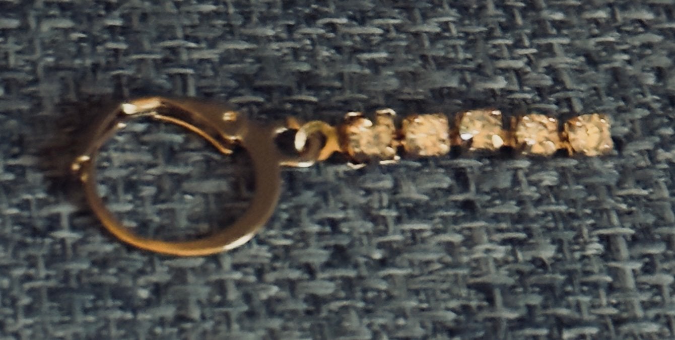 Boucle d’oreille dorée, Enlèvement ou Envoi, Neuf