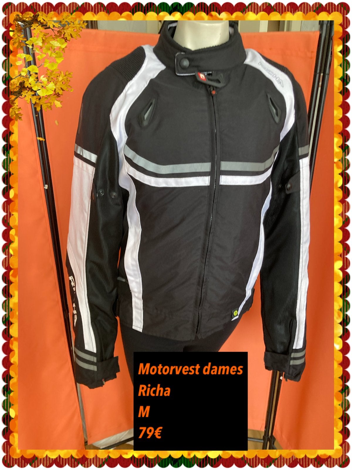Motorvest dames M   Richa, Motoren, Ophalen of Verzenden, Tweedehands, Dames, Jas | textiel