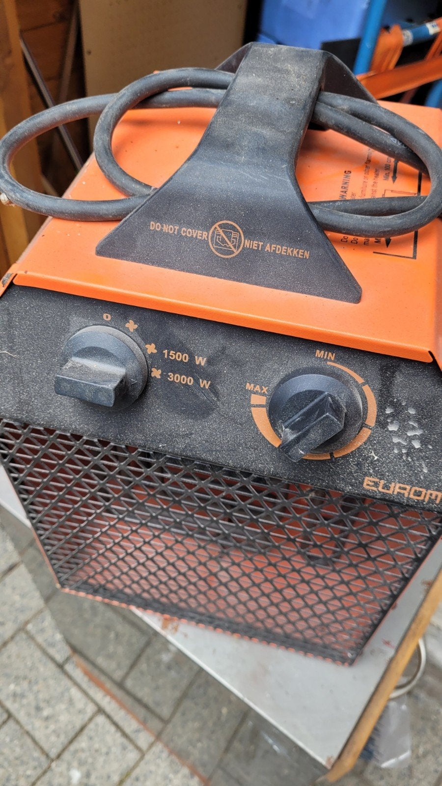 ventilator, Enlèvement