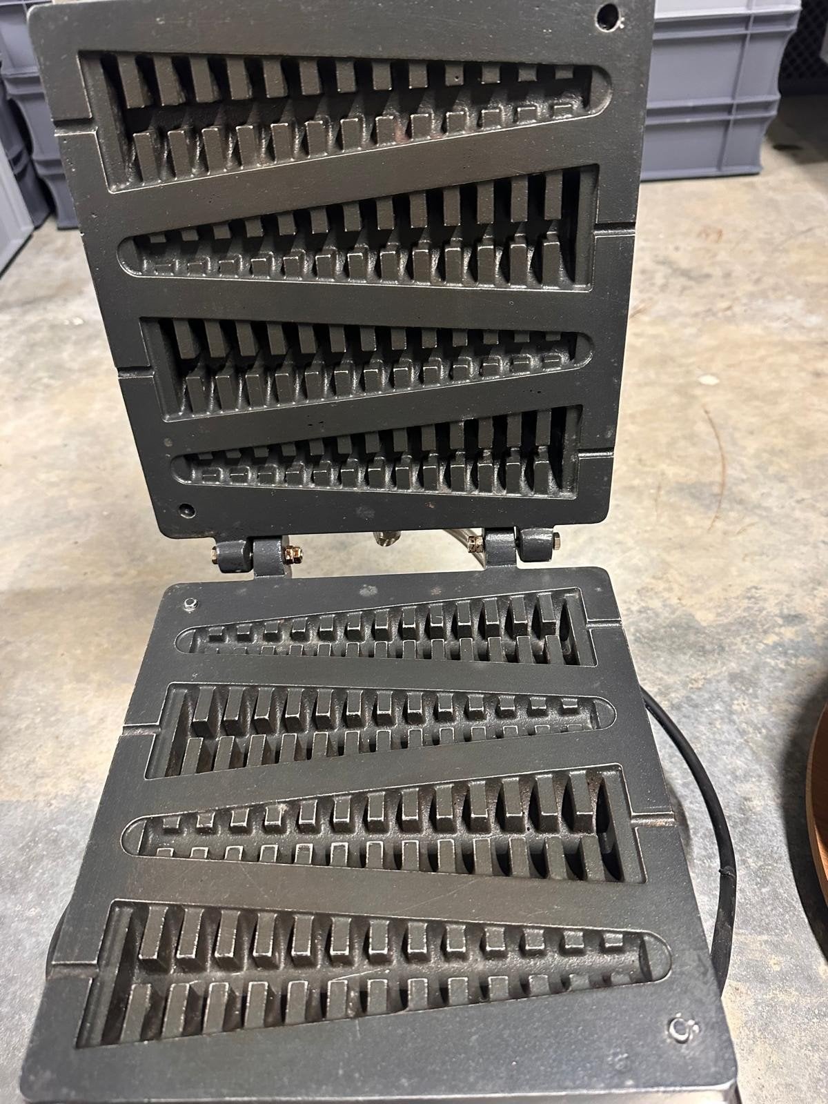 Lolly wafelijzer machine in zeer giede staat, Electroménager, Enlèvement