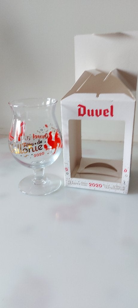 Duvelglas le feté de Wallonie 2020 nieuw in doos, Enlèvement ou Envoi, Neuf, Verre ou Verres, Duvel