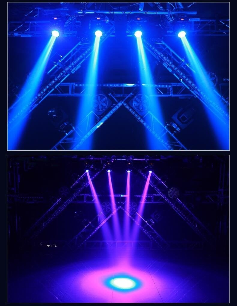 Nouvelle tête mobile à faisceau LED 90W avec anneau LED