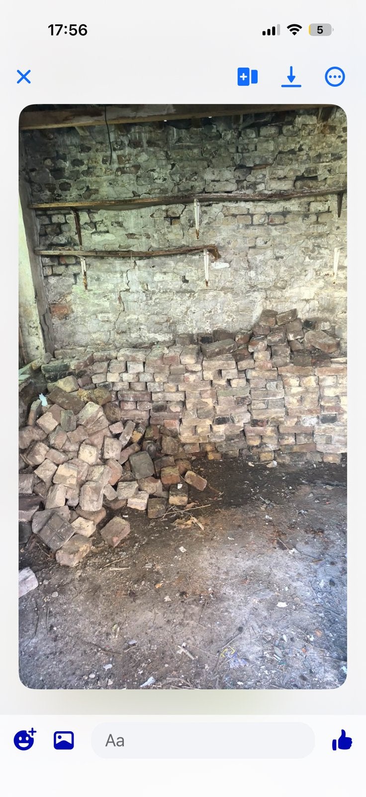 Ancienne brique 23-10cm, Jardin & Terrasse, Enlèvement, Comme neuf