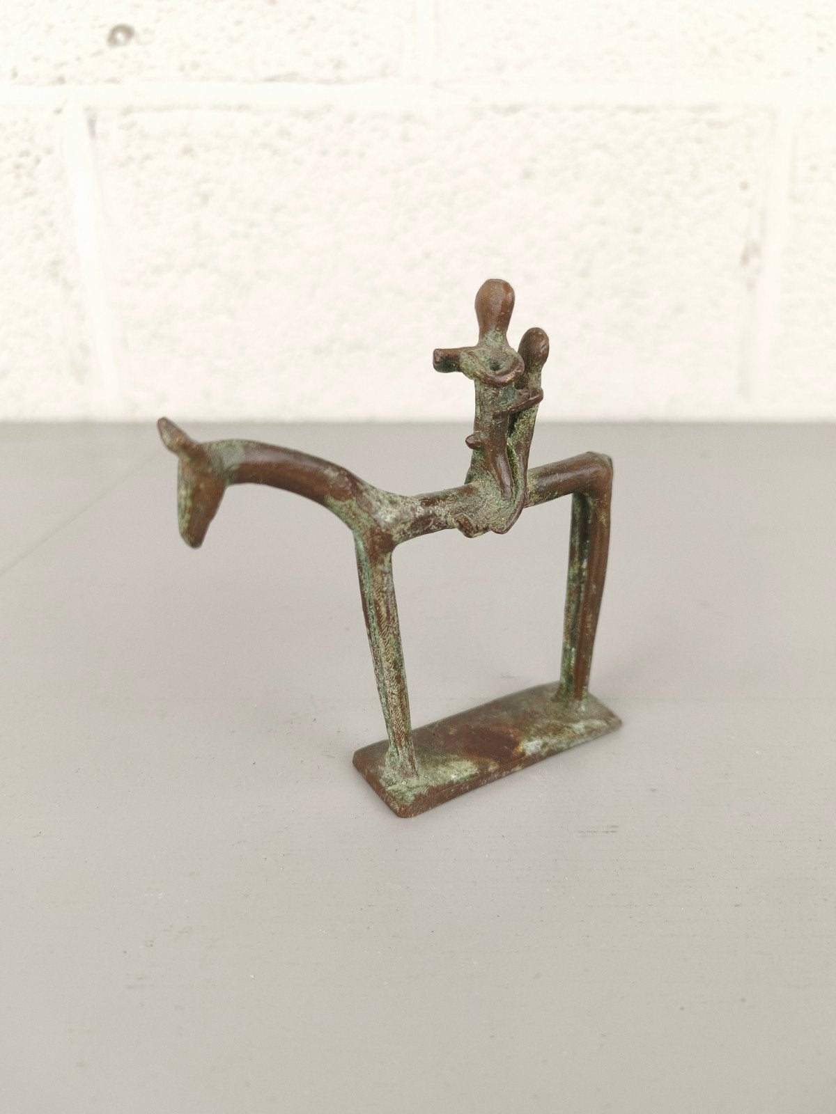 bronzen beeldje Burkina Faso, Ophalen of Verzenden