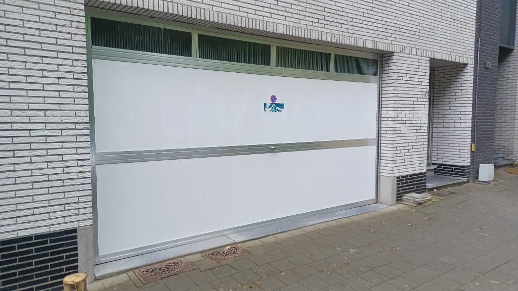 Aluminium kantelpoort, Tuin en Terras, Tuinpoorten, Ophalen, Gebruikt, 200 cm of meer, Aluminium