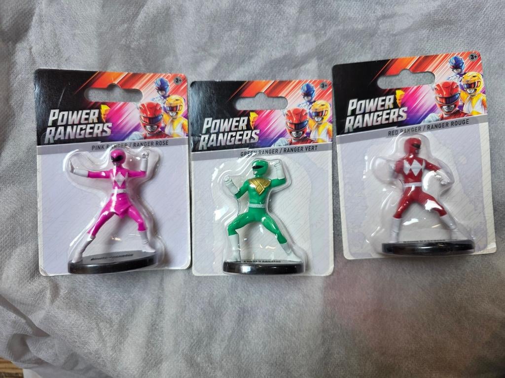 3 Power Rangers-figuren in beperkte oplage Deze cijfers zijn, Ophalen of Verzenden