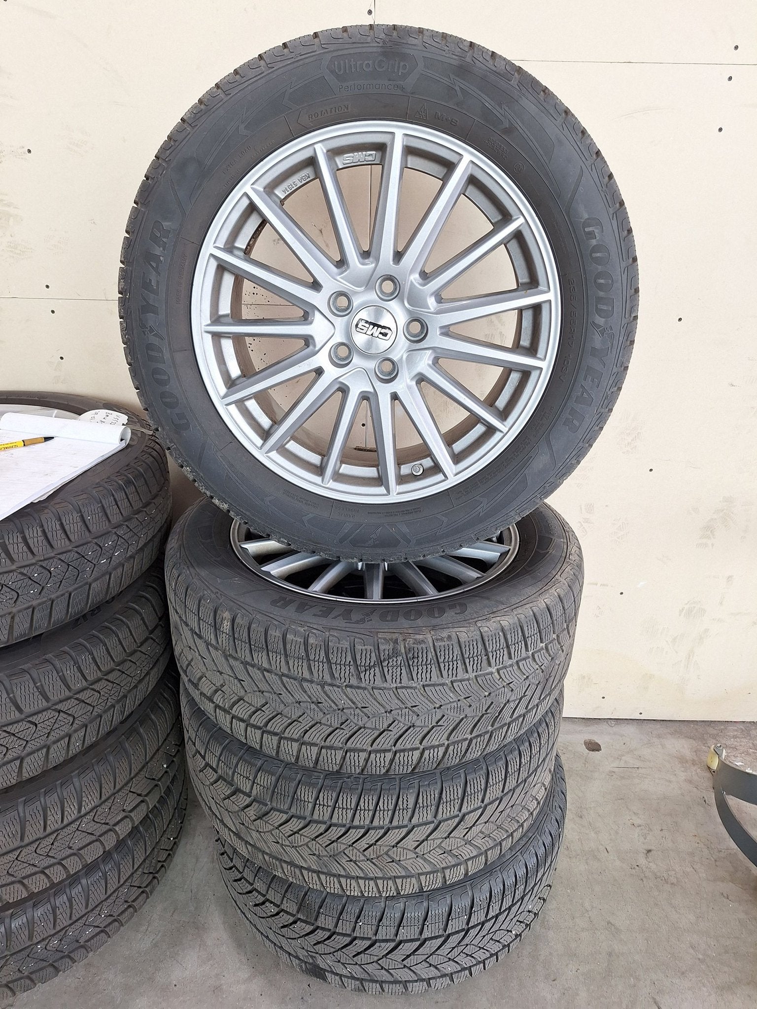 Ford S-Max Winterset 17 Inch, Auto-onderdelen, Banden en Velgen, Ophalen, Gebruikt, -, -