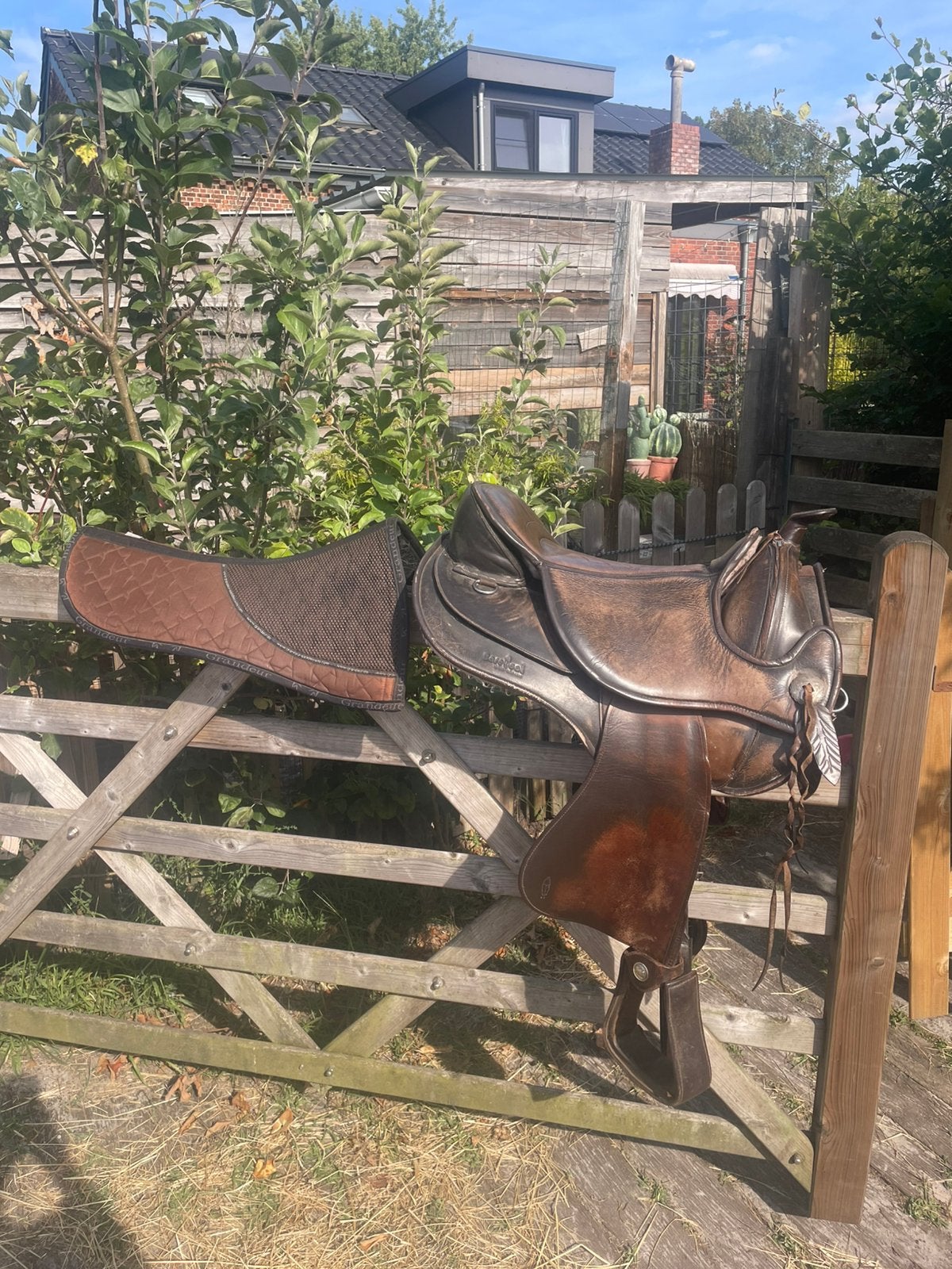 Selle western aux pieds nus, Animaux & Accessoires, Enlèvement ou Envoi, Utilisé, Autres marques, Autres disciplines